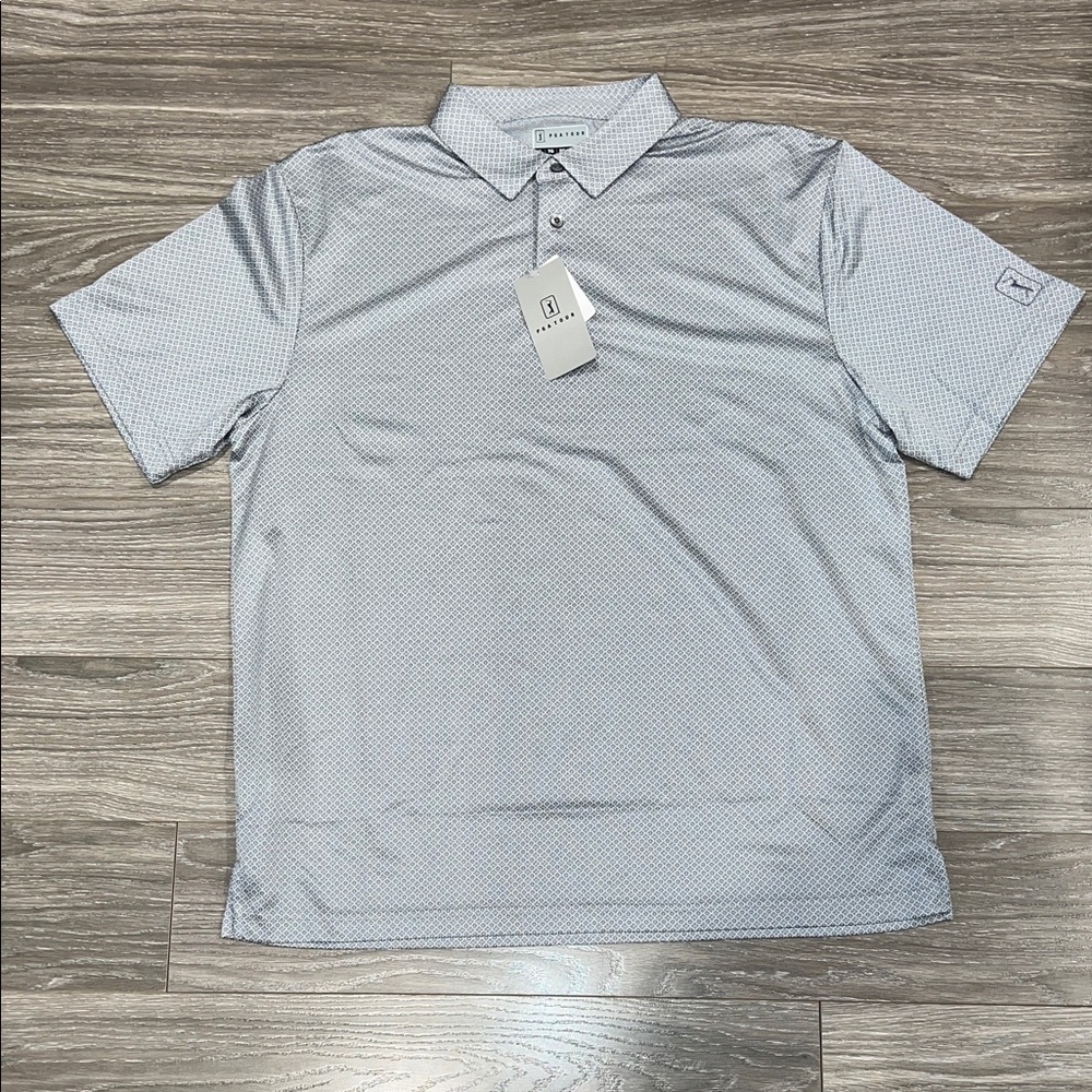 PGA Tour Light Gray Polo Shirt